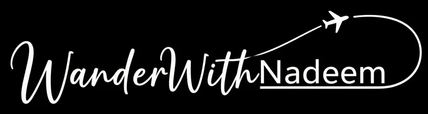 Wander with Nadeem Footer Logo Design By Web2F